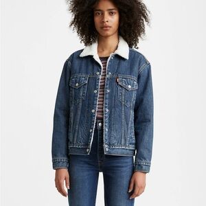 Levi’s Ex-Boyfriend Sherpa Denim Trucker Jacket